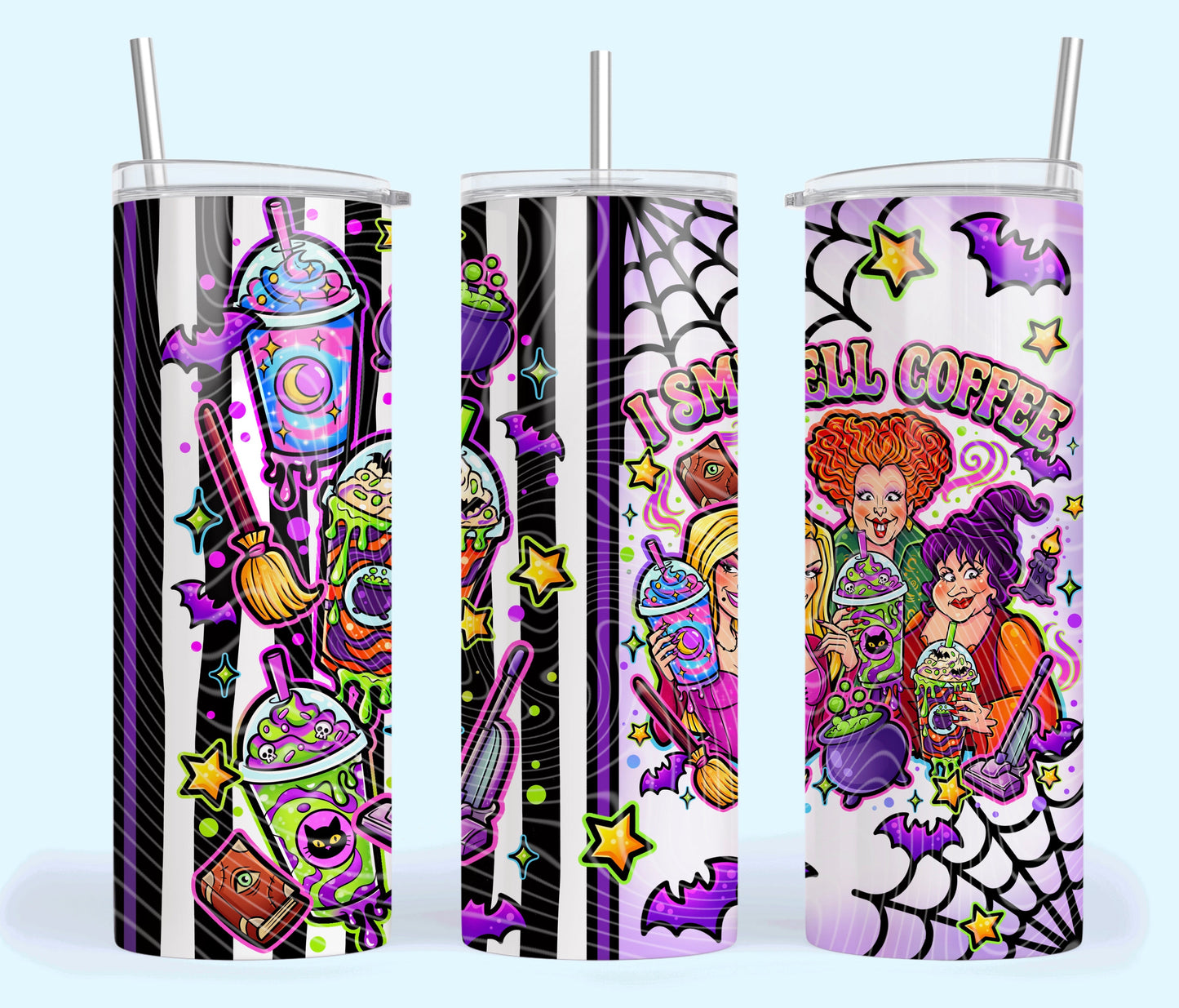 I Smell Coffee 20oz Skinny Tumbler