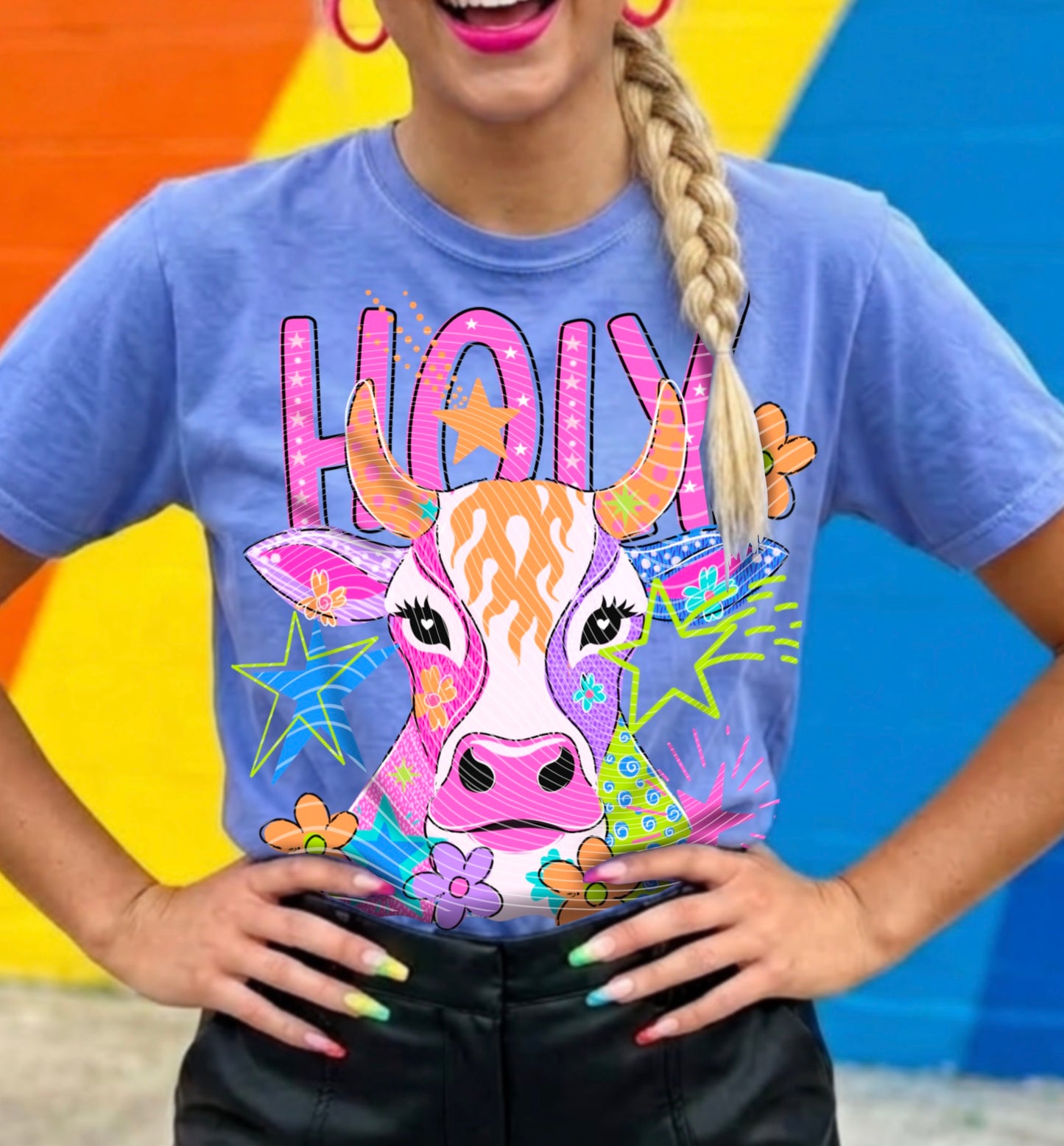 Holy Cow- Comfort Colors Tee