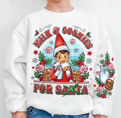 Milk & Cookies For Santa (Kids)