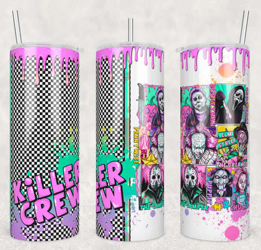 Killer Crew 20oz Skinny Tumbler