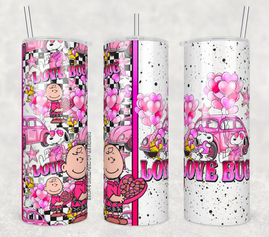 Love Bug 20oz Skinny Tumbler