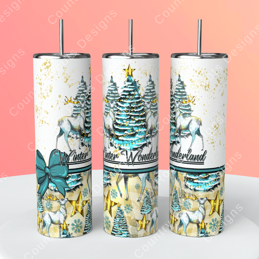 Winter Wonderland 20oz Skinny Tumbler