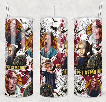 Pet Sematary 20oz Skinny Tumbler