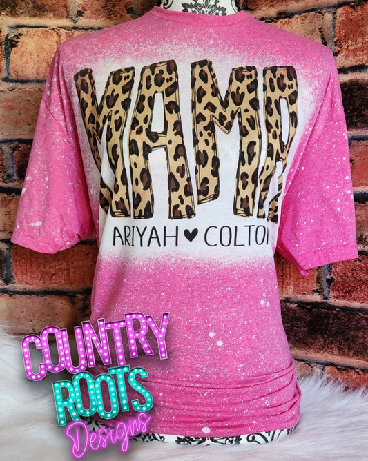 Leopard Mama, nana, grammy, etc.. (Personalized)