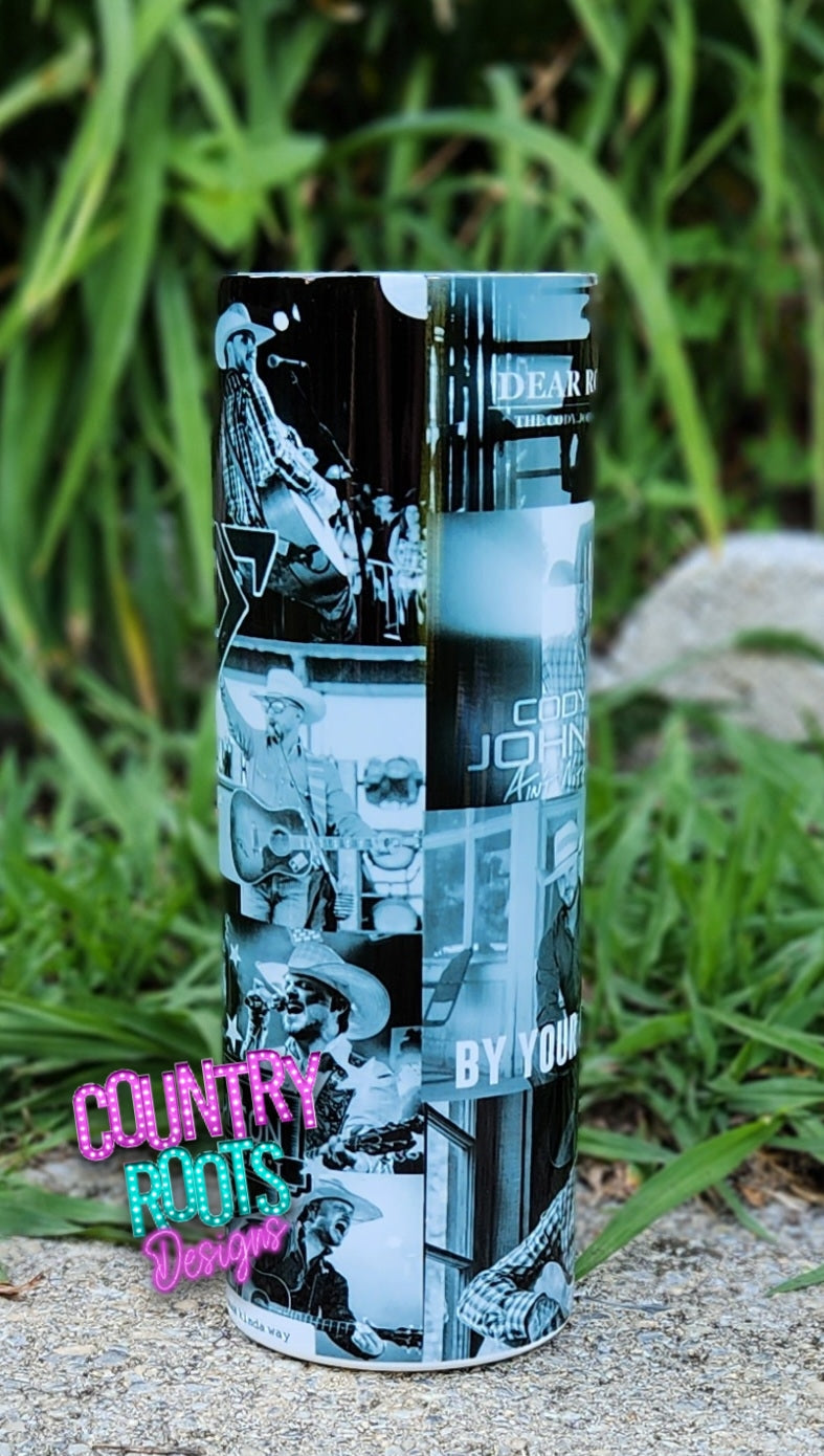 Cody Johnson 20oz Skinny Tumbler