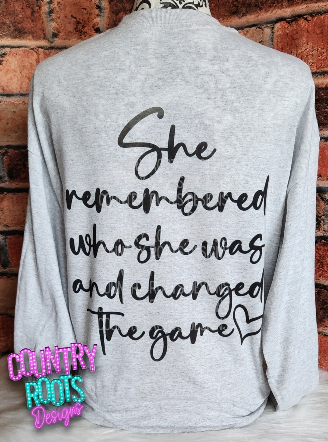 Remember Who You Are (Front & Back)