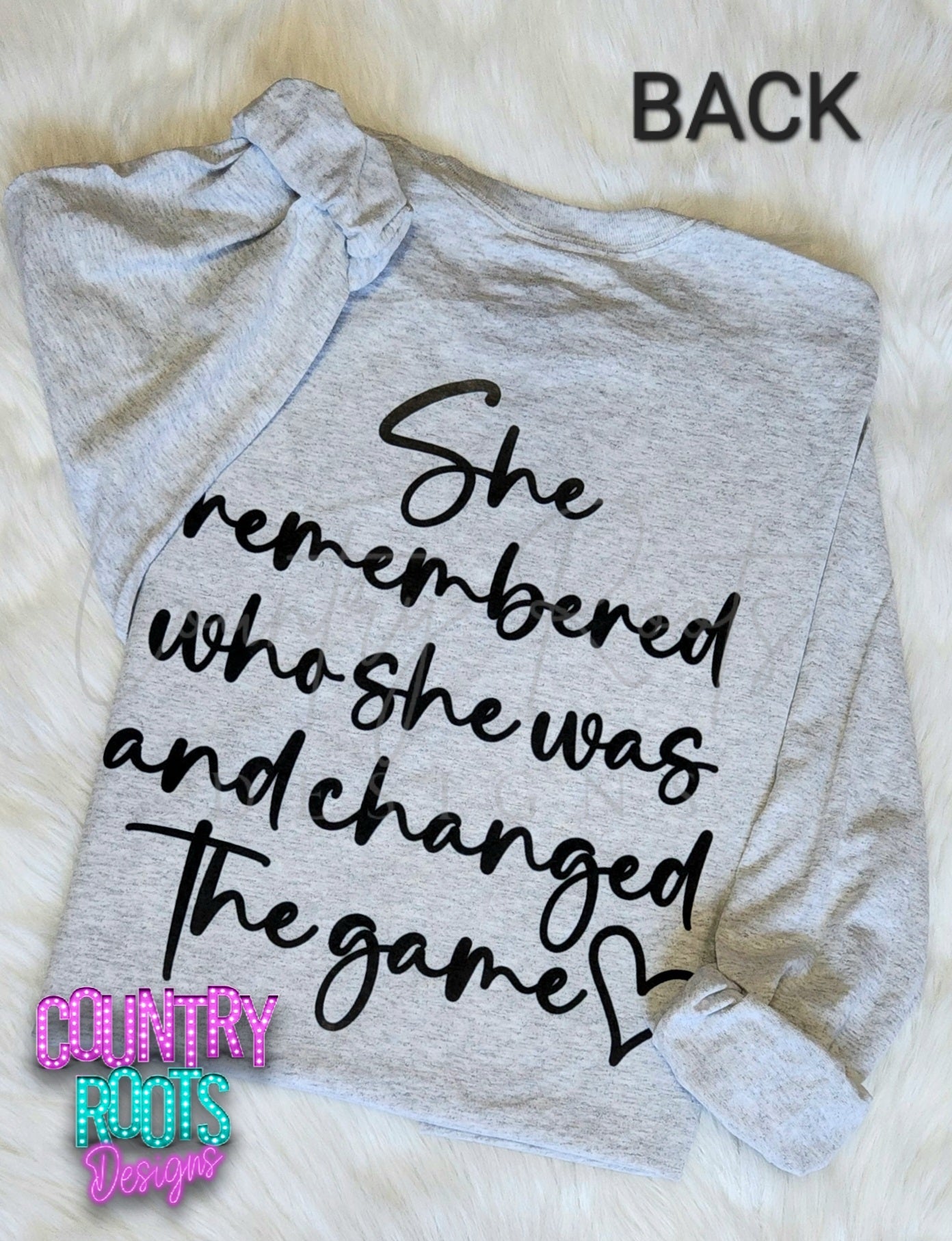 Remember Who You Are (Front & Back)