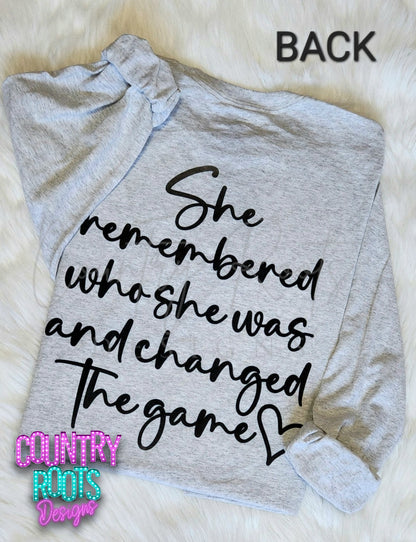 Remember Who You Are (Front & Back)