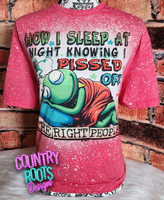 How I Sleep At Night...