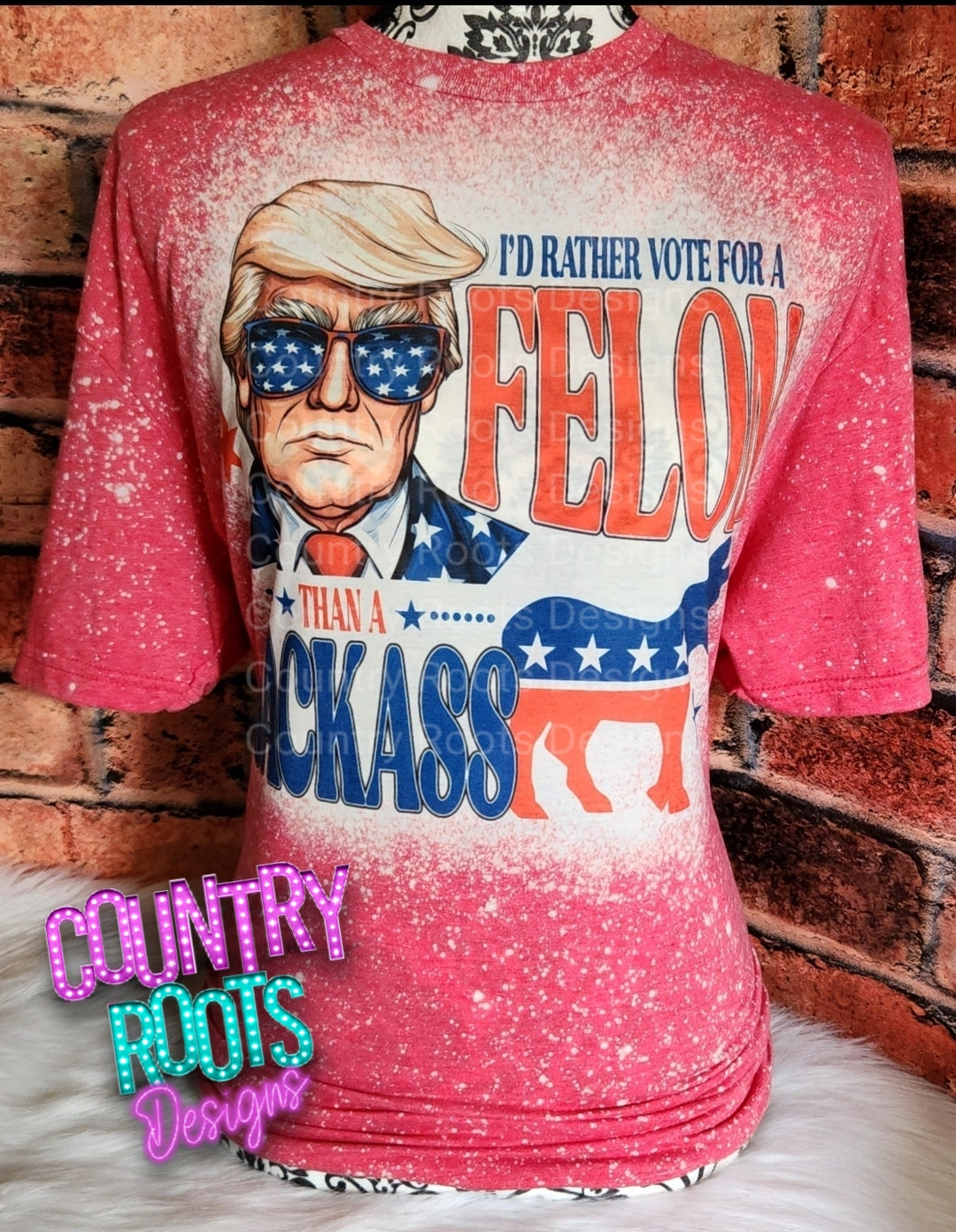 I'd Rather Vote For A Felon Than A Jackass