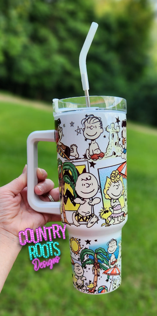 Charlie Summertime_ 40oz Tumbler