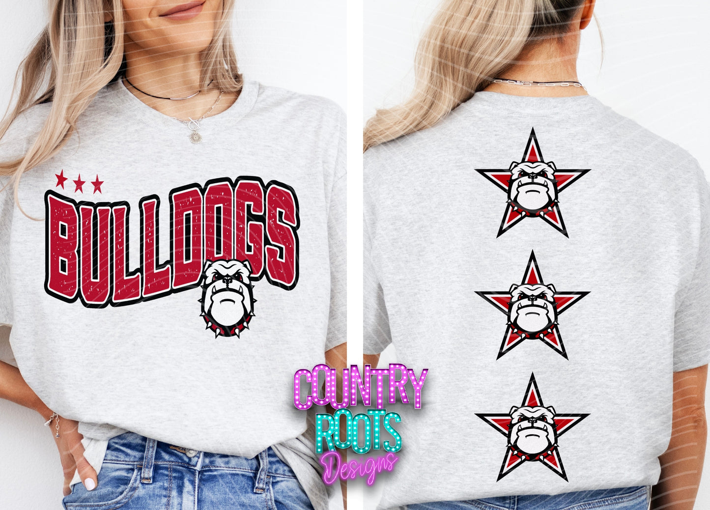 Football w/ Back Design (College)---PICK A TEAM