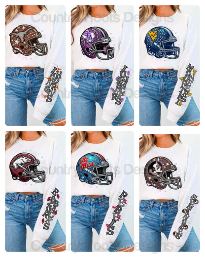 Rhinestone Football (College)---PICK A TEAM