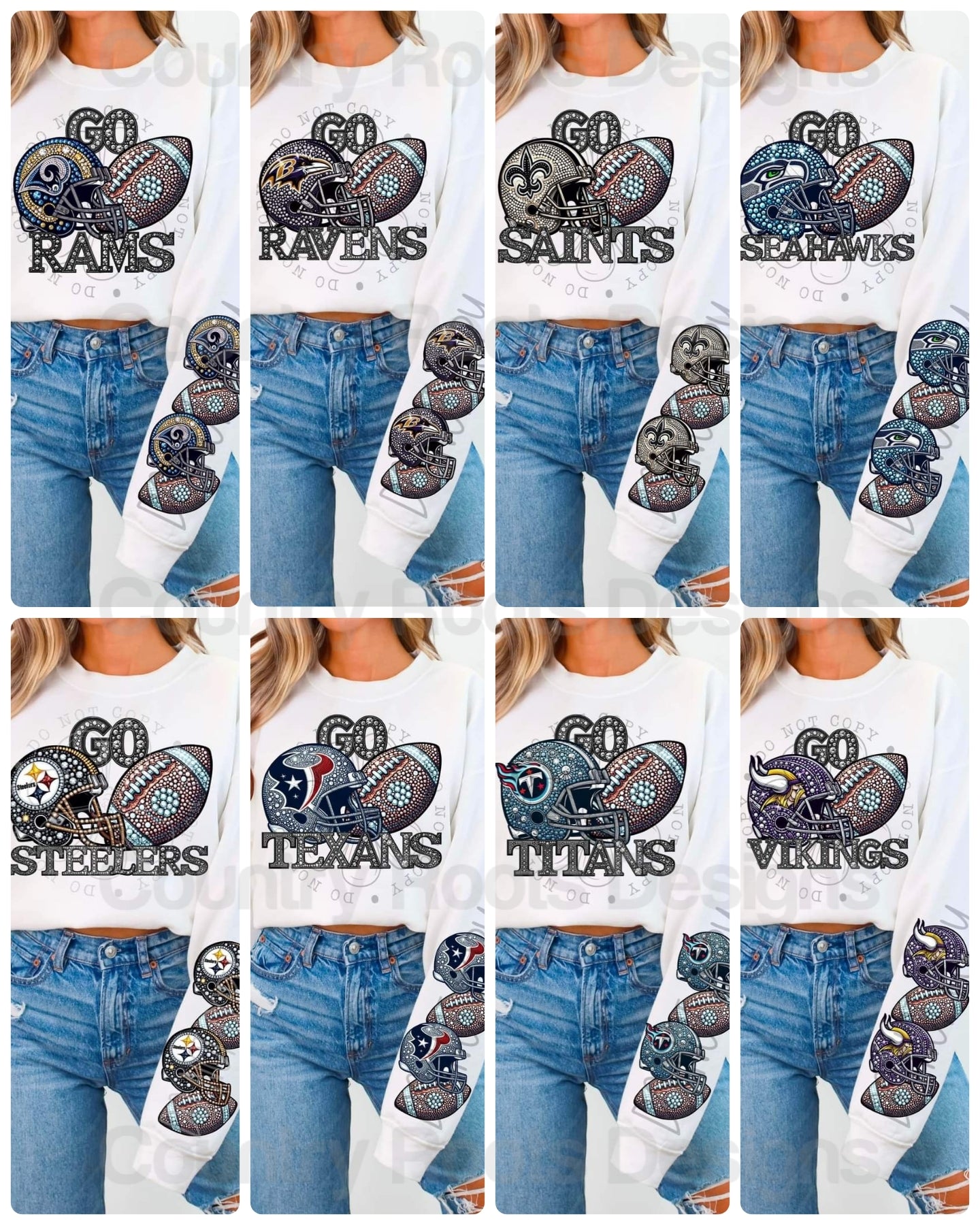 Football w/ Helmet Sleeve---PICK A TEAM