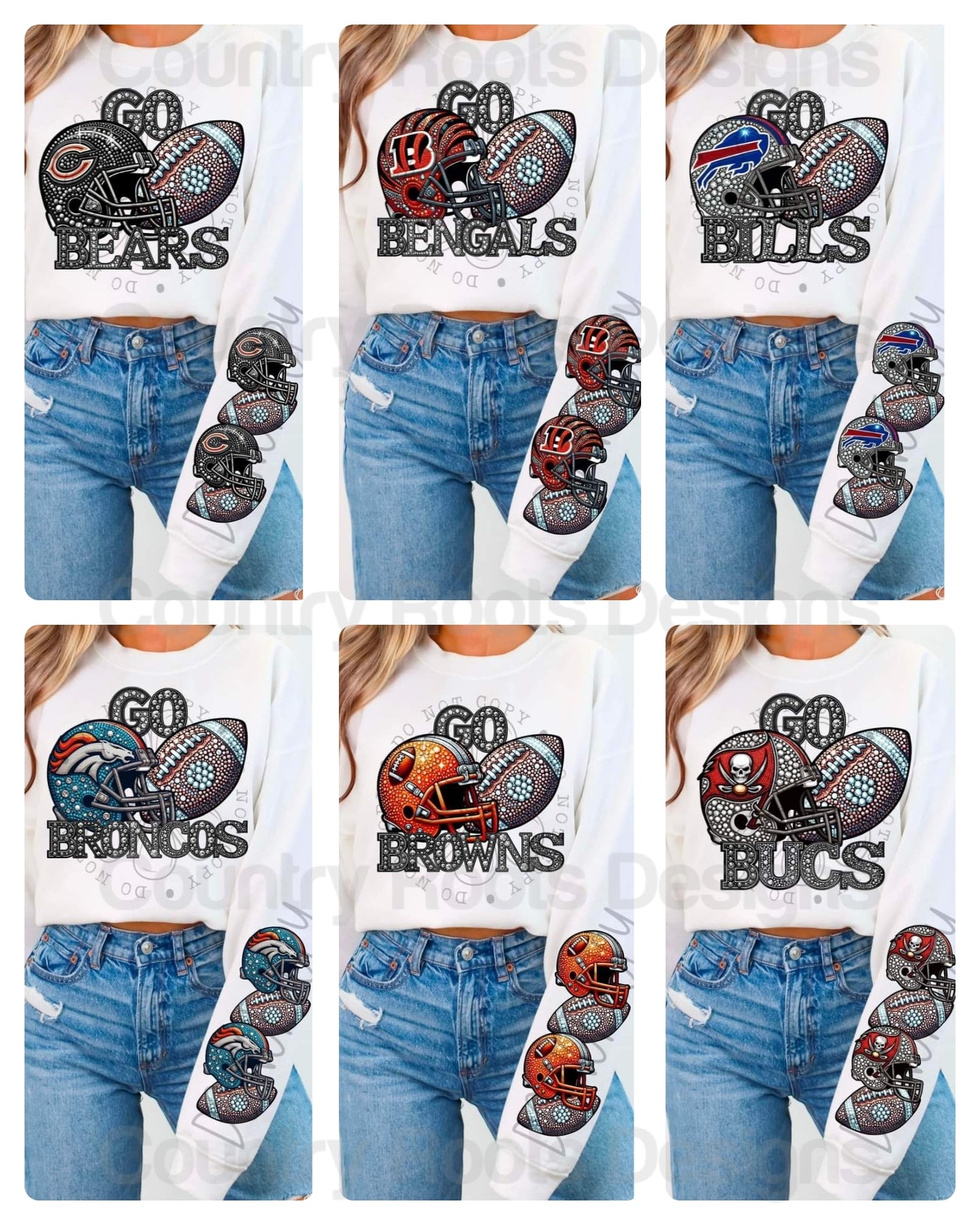Football w/ Helmet Sleeve---PICK A TEAM