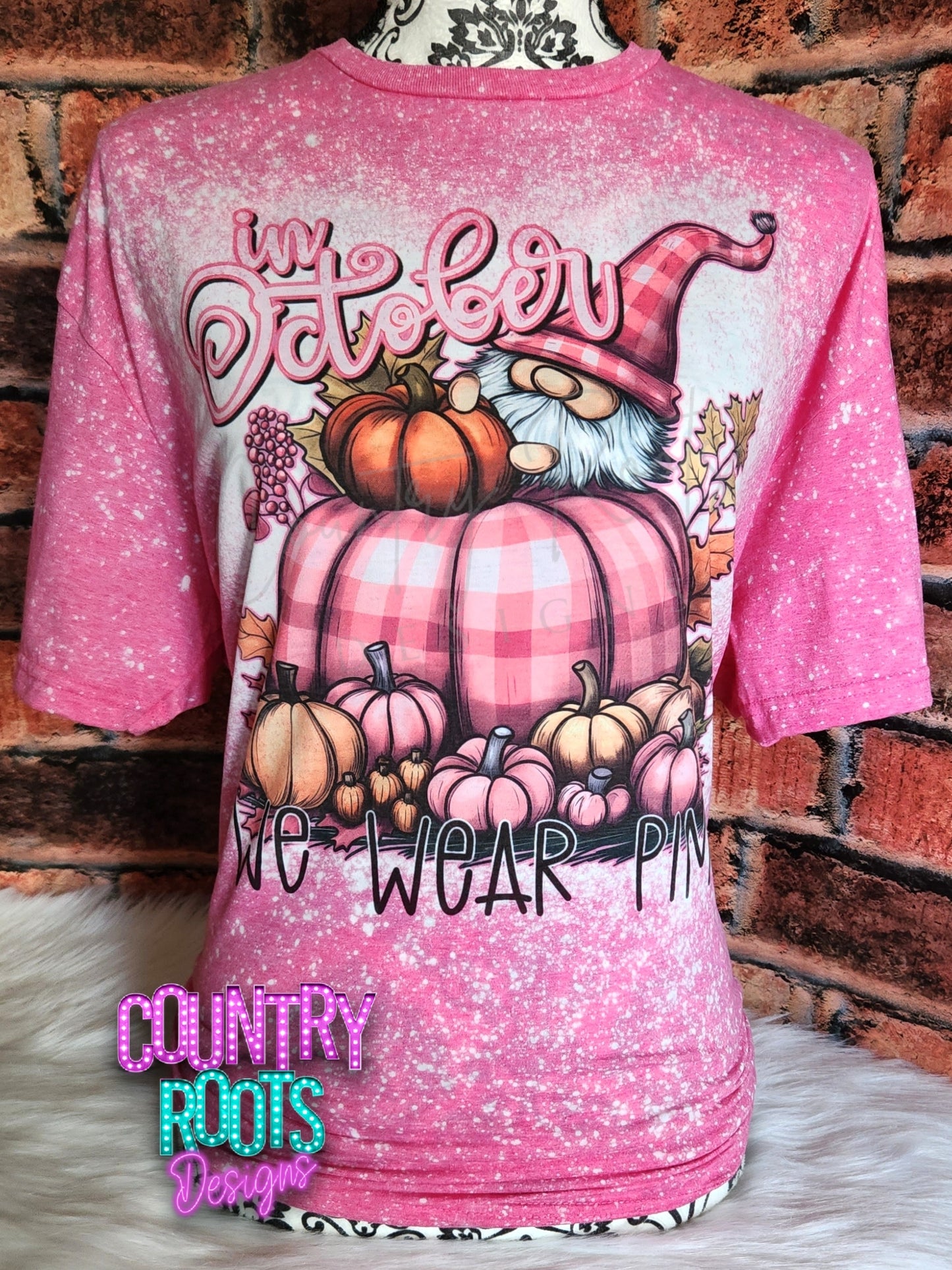 In October We Wear Pink Gnome
