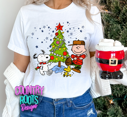 Charlie/Dog Christmas Tee