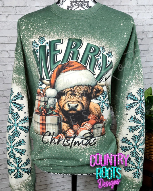 Merry Christmas/Cow
