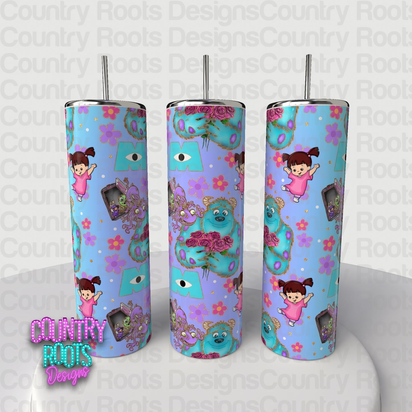 Monsters 20oz Skinny Tumbler