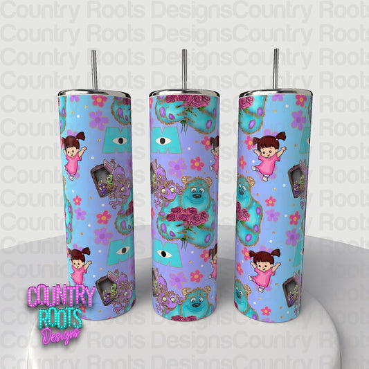 Monsters 20oz Skinny Tumbler
