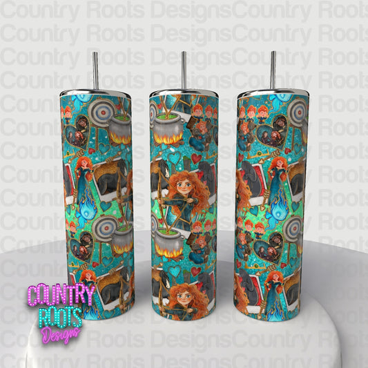 Brave 20oz Skinny Tumbler