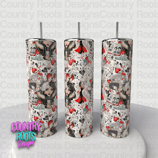 Dalmatians 20oz Skinny Tumbler