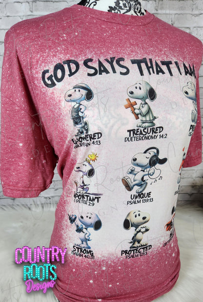 God Says That I Am Tee