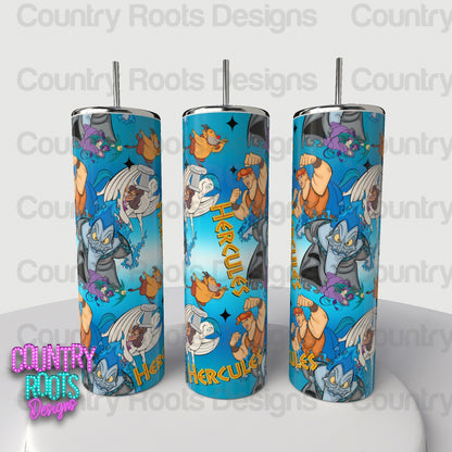 Herc-Ules 20oz Skinny Tumbler