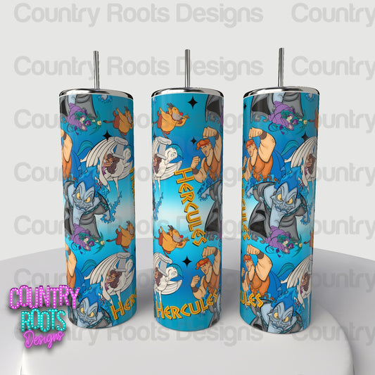 Herc-Ules 20oz Skinny Tumbler