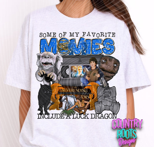Favorite Movies Include A Luck Dragon