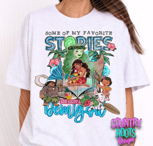 Favorite Stories Are About A Demigod