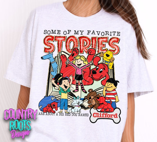 Favorite Stories Are About A Big Red Dog
