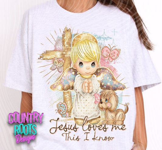 Jesus Loves Me---Blonde