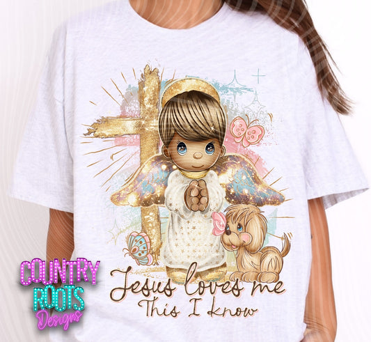 Jesus Loves Me---Brown