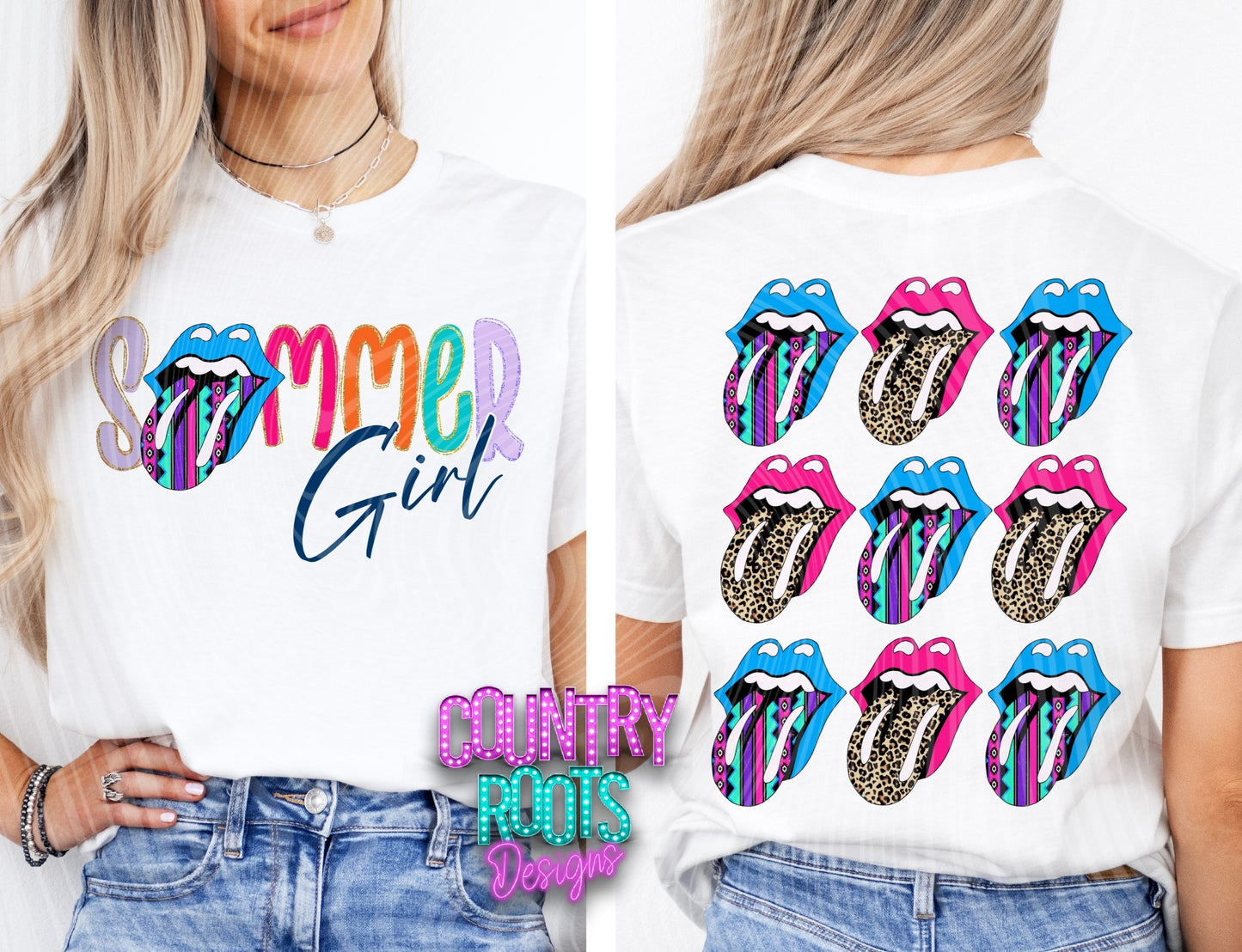 Summer Girl- Front & Back