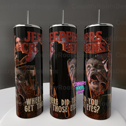 Jeepers_ 20oz Skinny Tumbler