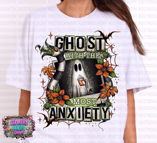 Ghost With The Most Anxiety Tee