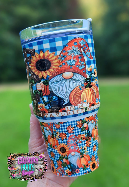 Gnome Fall 20oz Grippy Tumbler