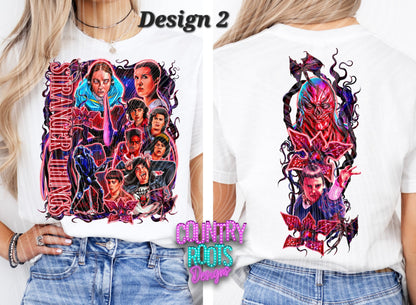 Stranger_ Tee 2 Front & Back