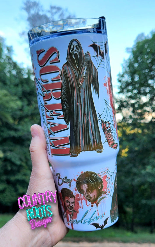 Scream_Vintage 30oz Grippy Tumbler