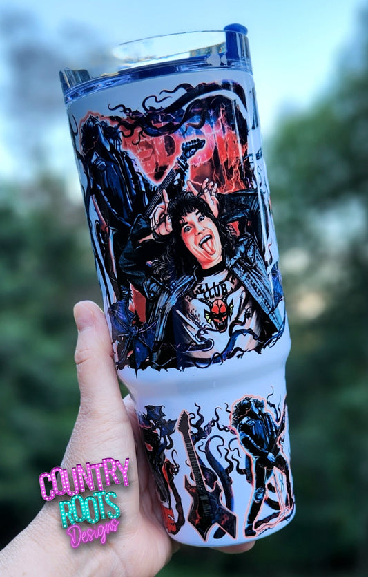 Stranger_Eddie 30oz Grippy Tumbler