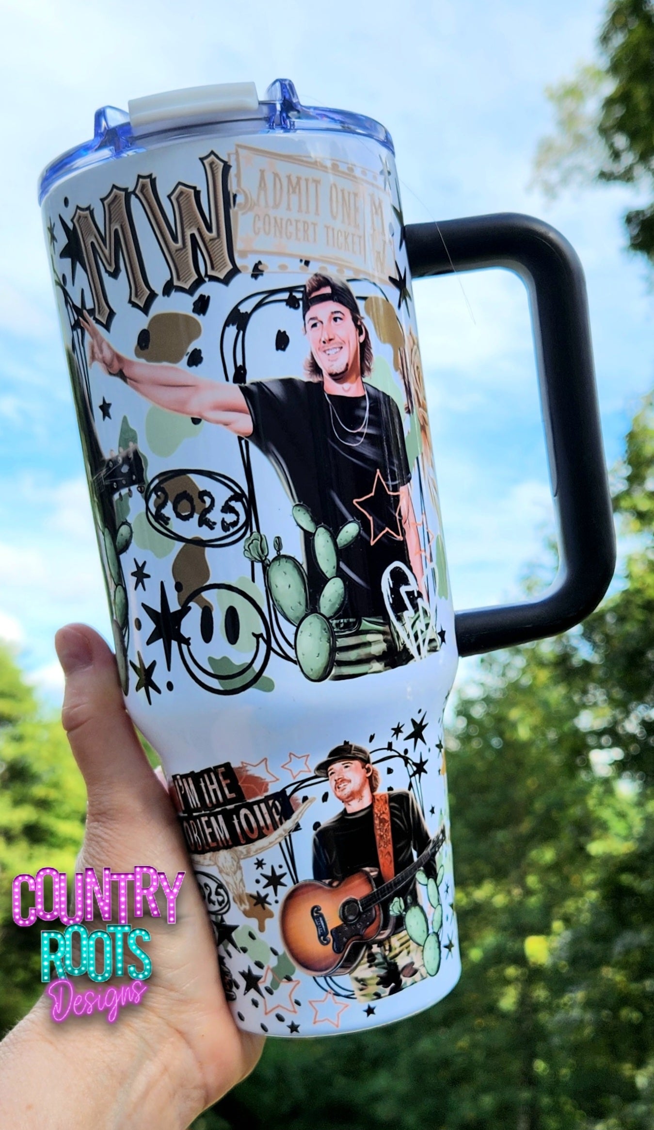 I'm The Problem_Green 40oz Tumbler
