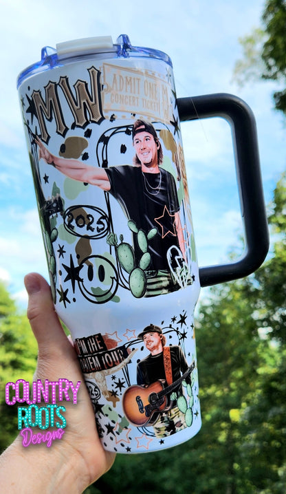 I'm The Problem_Green 40oz Tumbler