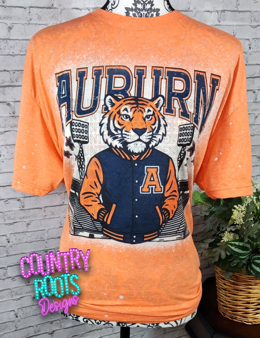 Auburn Letter_man tee