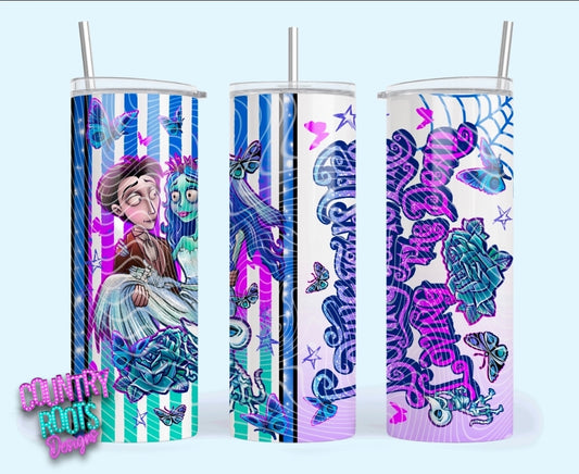 Corpse_B. 20oz Skinny Tumbler