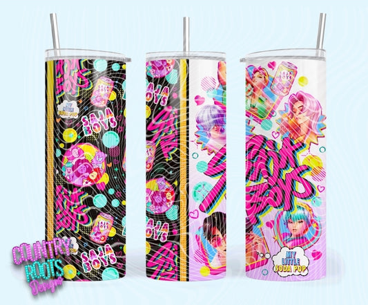 Saja Boys_ 20oz Skinny Tumbler