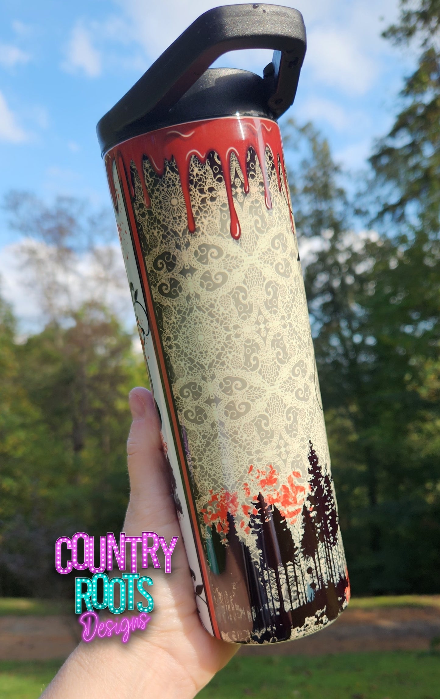 Twilight 20oz Skinny Tumbler