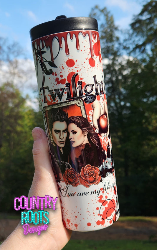 Twilight 20oz Skinny Tumbler
