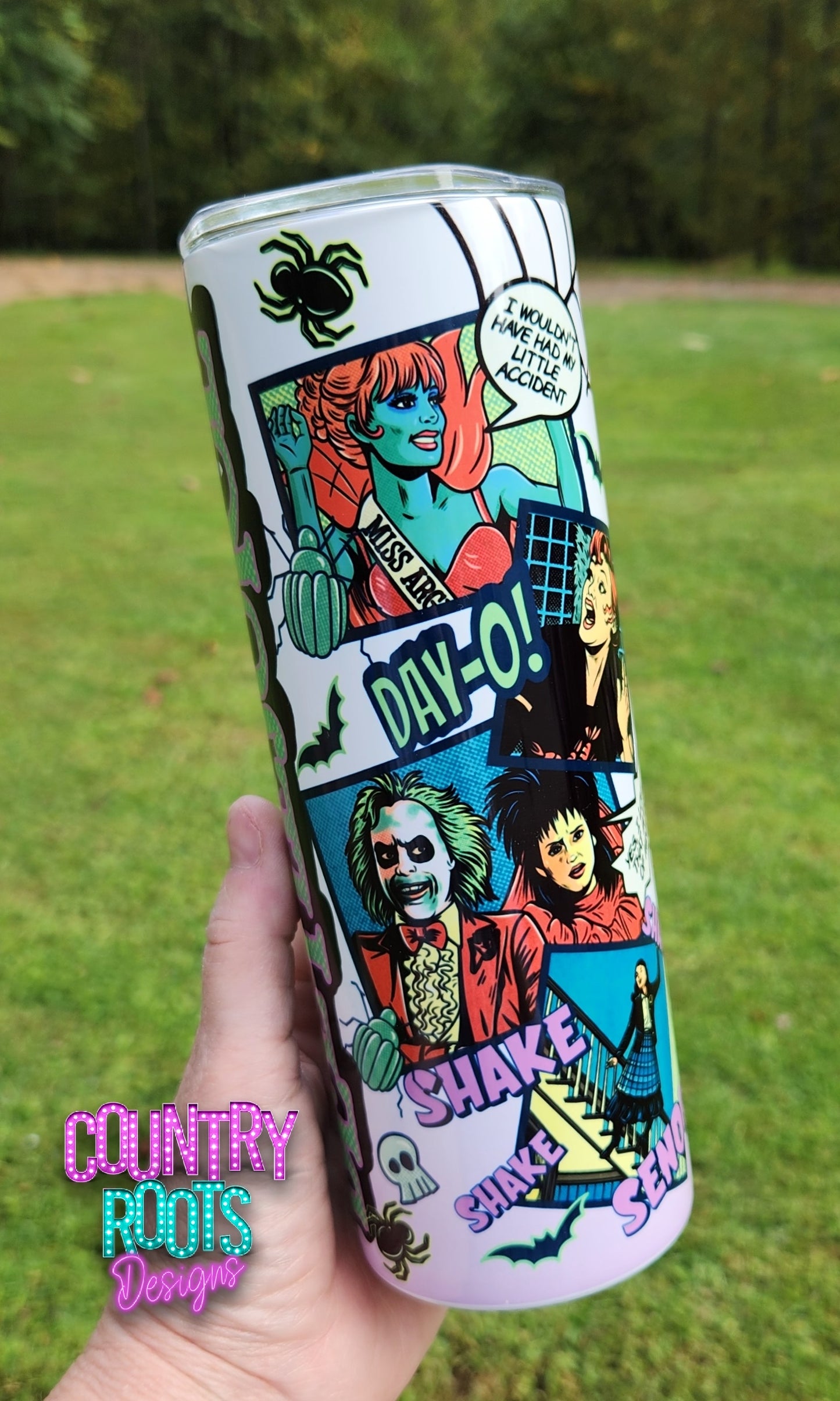 Beetle_Juice 20oz Skinny Tumbler
