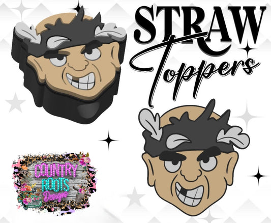Harry 3D Straw Topper